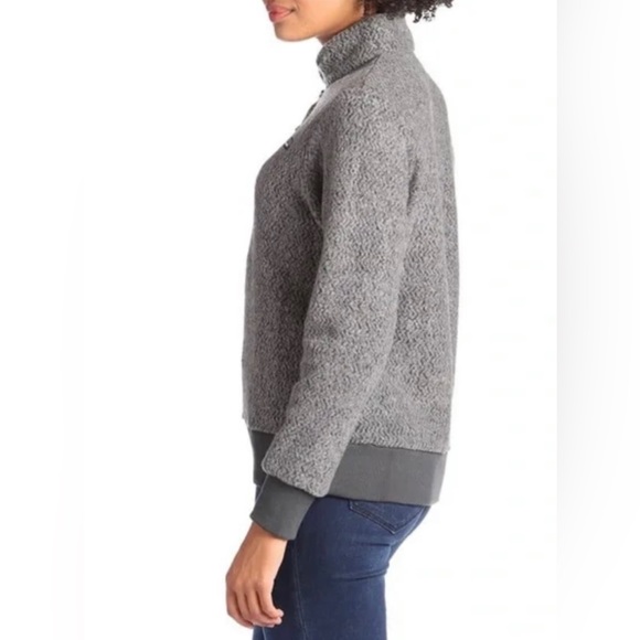 Patagonia Tops Patagonia Womens Woolyester Fleece Zip Pullover Poshmark